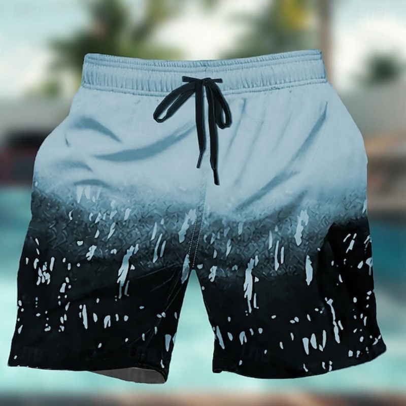 Trunks Board Surf - Degrade Renkli Grafik Mayo Erkekler Için