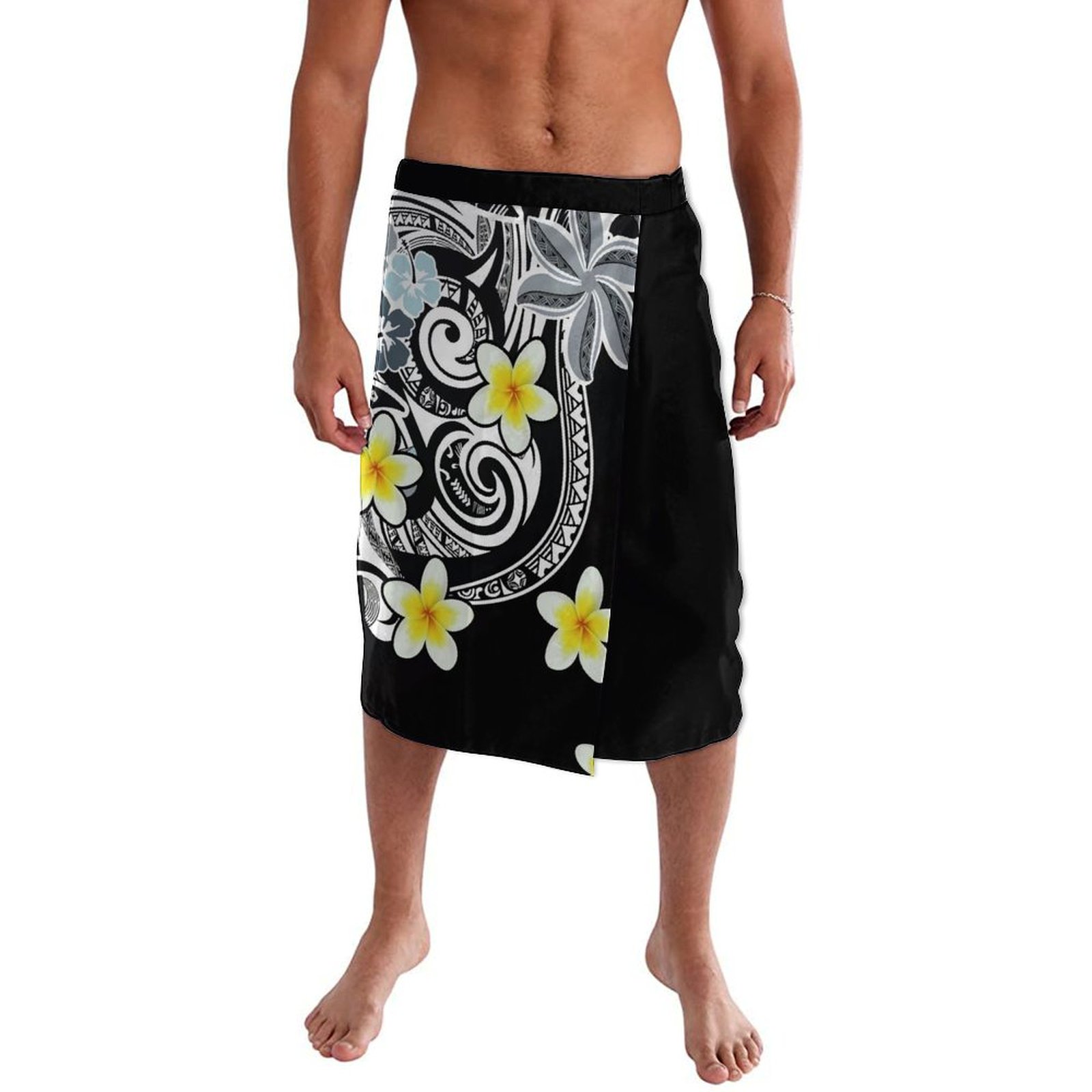 Sarong Men Wrap - Moda Samoan polinezya baskı Sarong Lavalava
