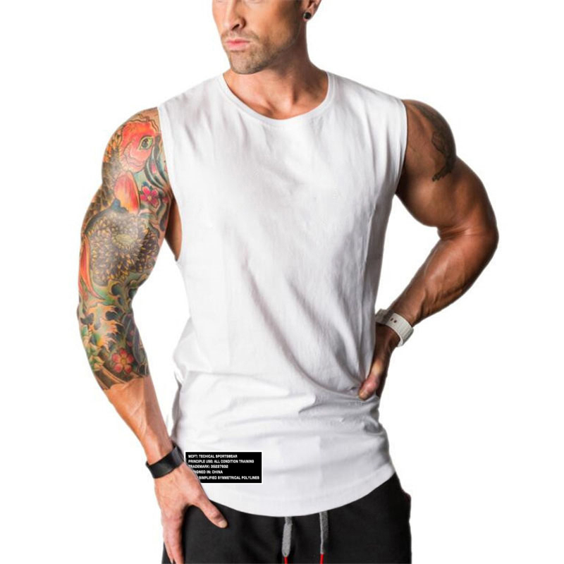 Tank Top Muscle - Erkek Yazlık Kolsuz Nefes Alabilen Atlet