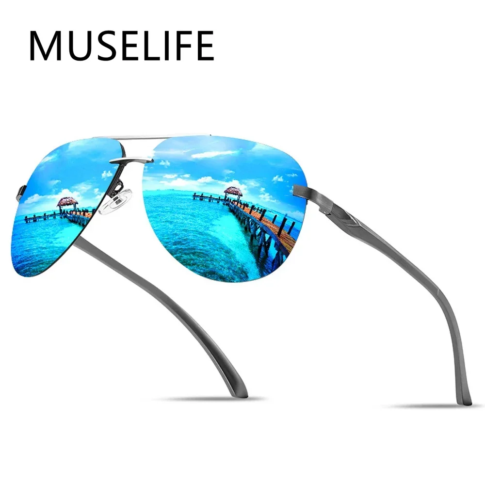 Sunglasses Aviator Polarized - Yeni Polarize Erkek Güneş Gözlüğü Klasik