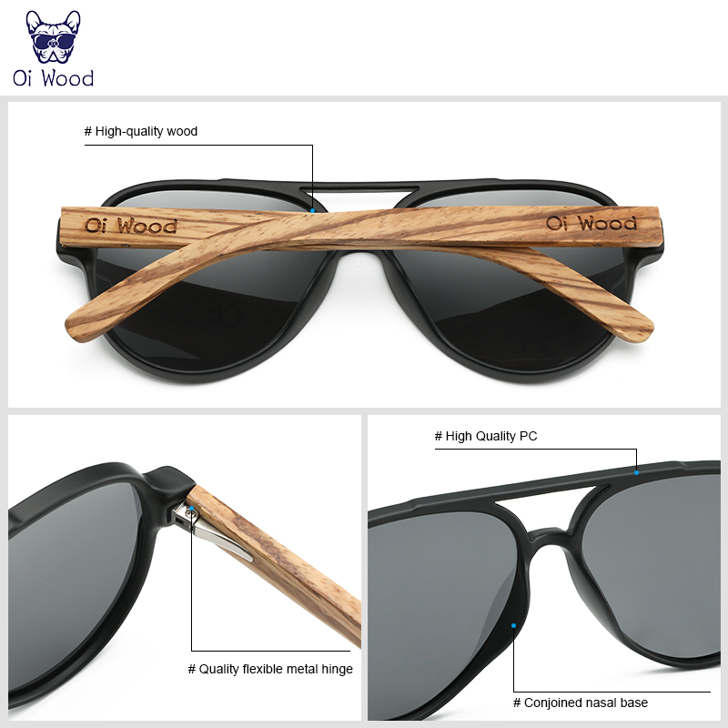 Oi Ahşap Güneş Gözlüğü Kadın E - Sunglasses Aviator Polarized incelemesi ve fiyatı