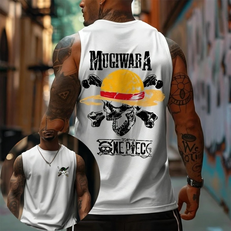 One Piece Mugiwara Hasır Şapka - Tank Top Muscle incelemesi ve fiyatı