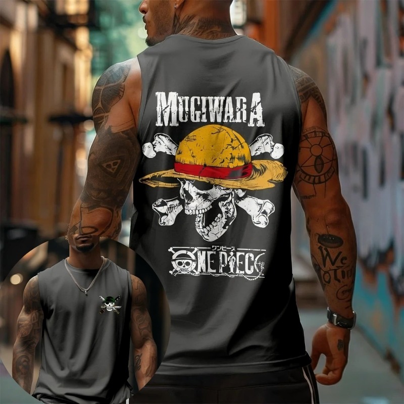 One Piece Mugiwara Hasır Şapka - Tank Top Muscle incelemesi ve fiyatı