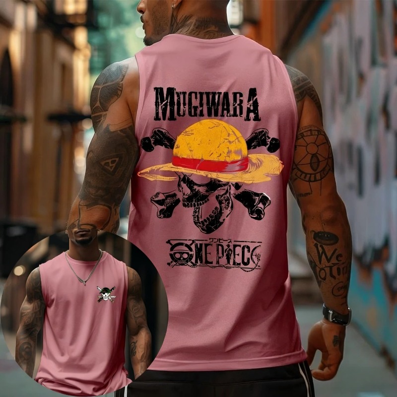 One Piece Mugiwara Hasır Şapka - Tank Top Muscle incelemesi ve fiyatı