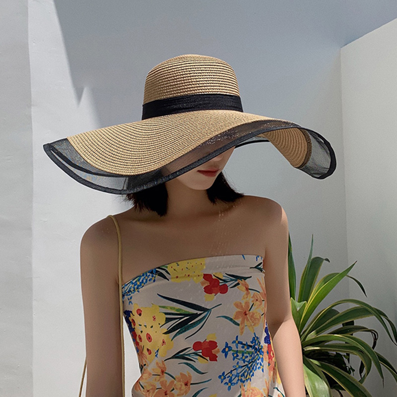 Kadın güneş şapkası Büyük Saça - Bucket Hat Straw incelemesi ve fiyatı