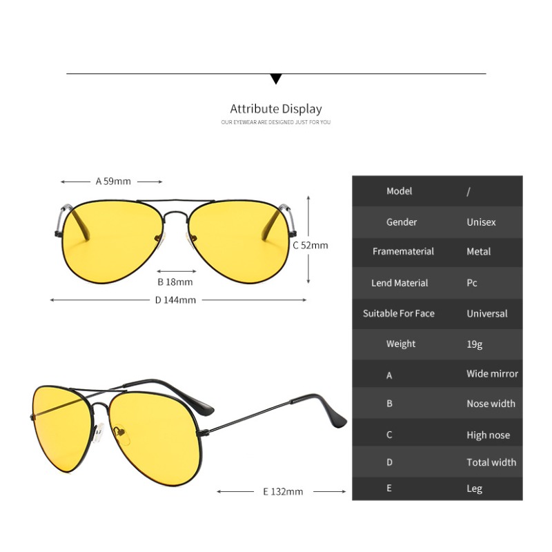 Kadın Erkek Aviat Alaşım Çerçe - Sunglasses Aviator Polarized incelemesi ve fiyatı