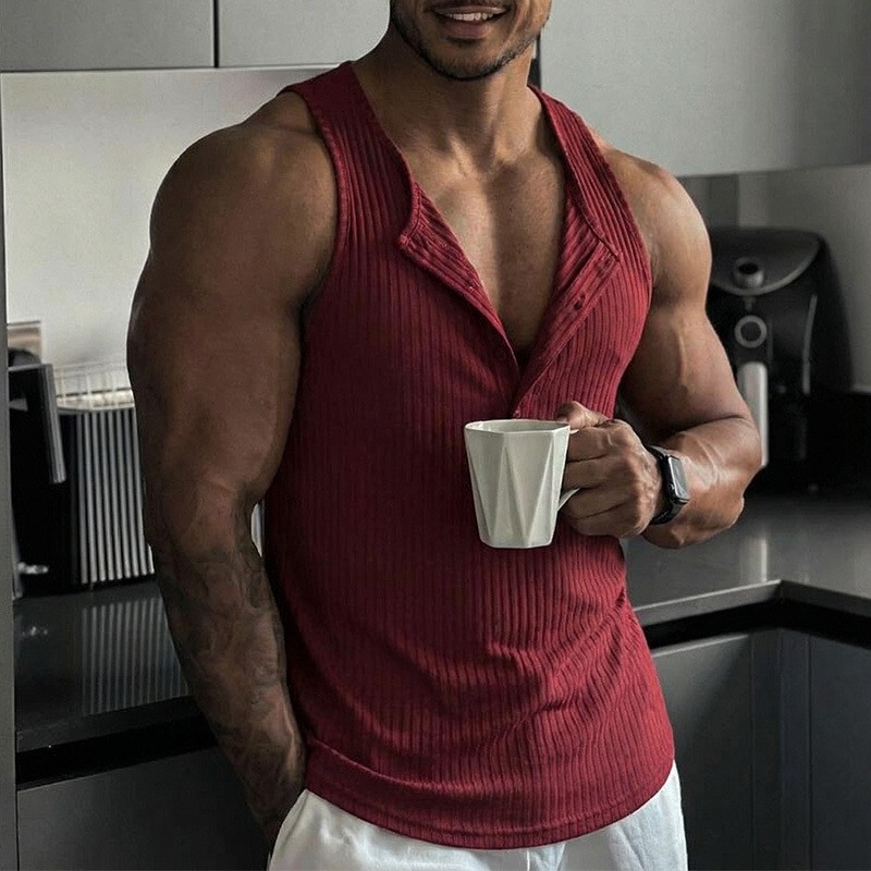 Sportif Atlet Yelek Tek Renk Y - Tank Top Muscle incelemesi ve fiyatı