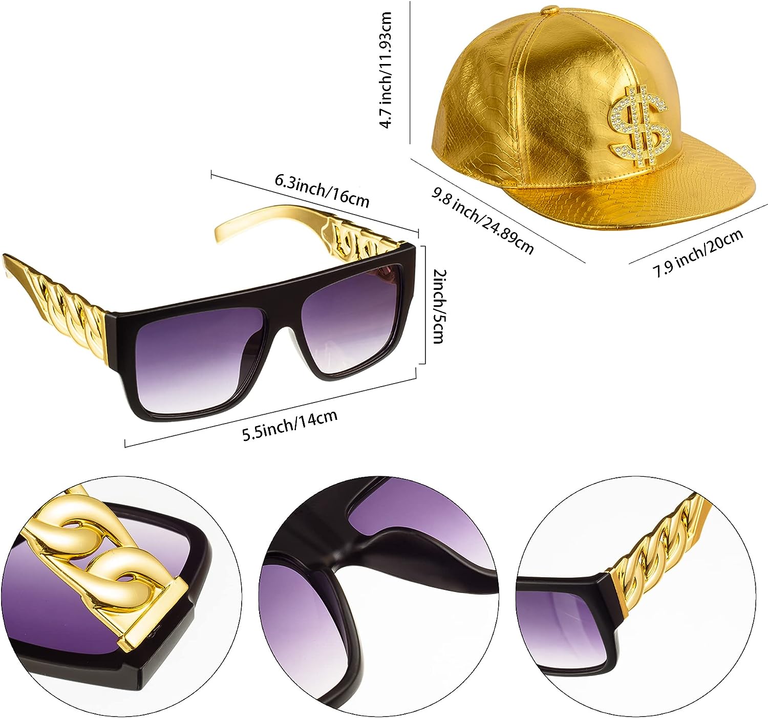 PESENAR 80s 90 gemi Hop kostüm - Sunglass Retainer Cord incelemesi ve fiyatı